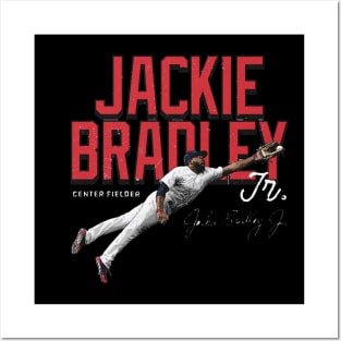 Jackie Bradley Jr. Boston Diving Catch Posters and Art